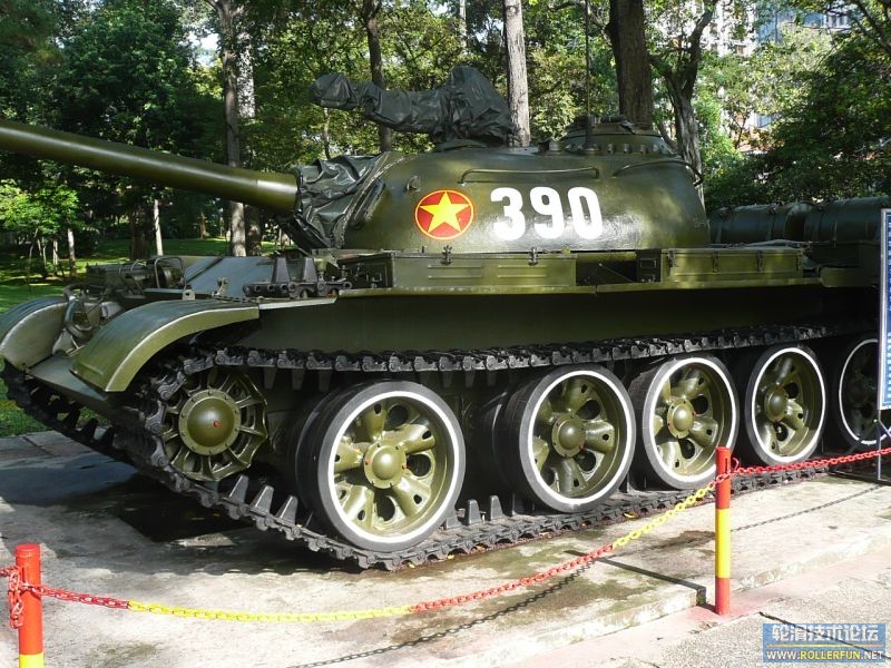46越战时期中国援助的59式坦克