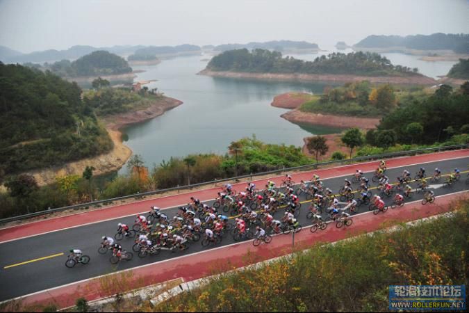 千岛湖绿道自行车赛