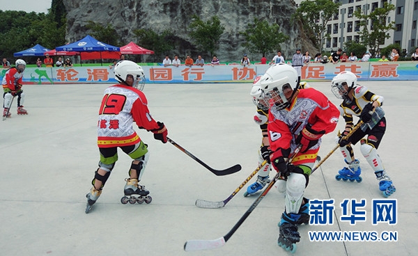 石柱土家娃轮滑球队将代表重庆市出征全国单排轮滑球锦标赛