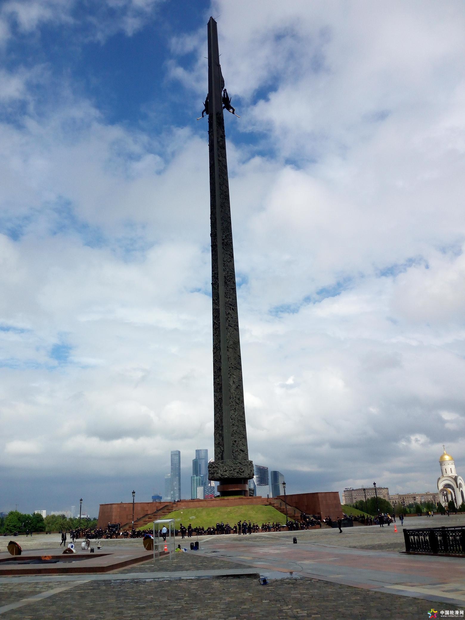 莫斯科卫国战争胜利广场上的纪念碑
