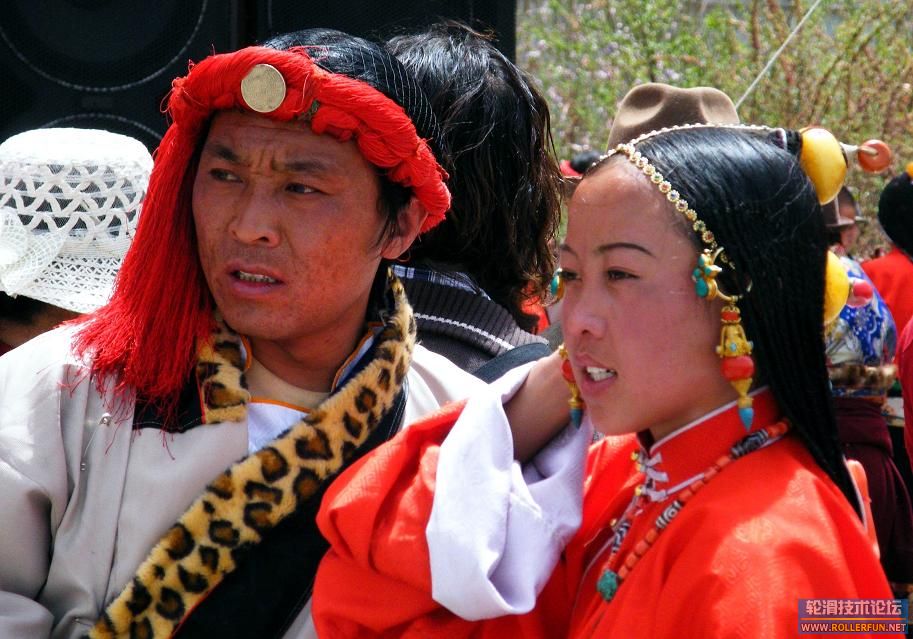 纯朴的藏族姑娘